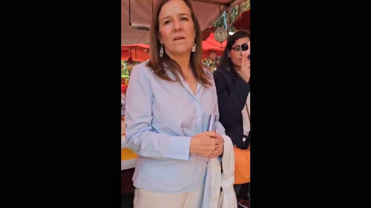 Margarita Zavala fue increpada por una mujer en un tanguis