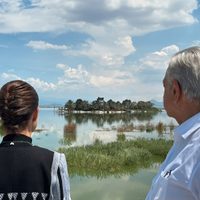“Ahí vienen las reformas”, anticipa AMLO al inaugurar el Parque Ecológico Lago de Texcoco
