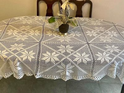 No tires el mantel tejido viejo o que tenés en casa: mirá cómo utilizarlo para crear esto tan fantástico con arcilla