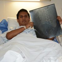 Hieren de bala a un periodista durante conflicto sindical en Veracruz (Video)