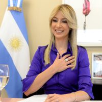 De cuento de hadas: Fabiola Yáñez lució este delicadísimo vestido y se ganó el amor del país entero