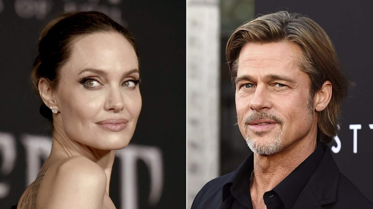 Angelina Jolie y Brad Pitt. Fuente: (Twitter)