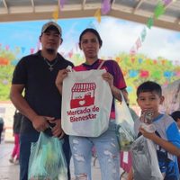 Llega Mercado del Bienestar al ejido La Libertad en Victoria