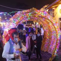 Pese al covid-19, miles asisten a festival navideño en pueblo mágico de Veracruz