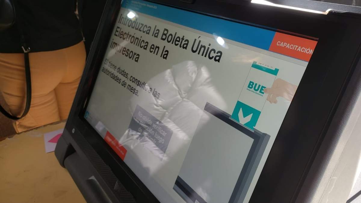Boleta Única Electrónica. Fuente: (Observatorio Electoral)