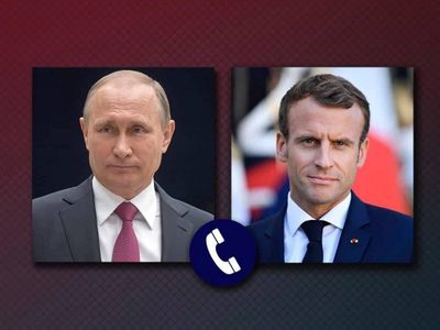 Putin y Macron abordan la situación en Ucrania en una llamada telefónica