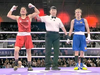 Fátima Herrera, boxeadora mexicana, avanza a octavos de final en París 2024