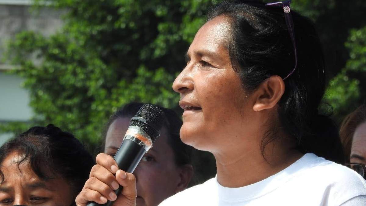 Lorena Gutiérrez, madre de Fátima Quintana