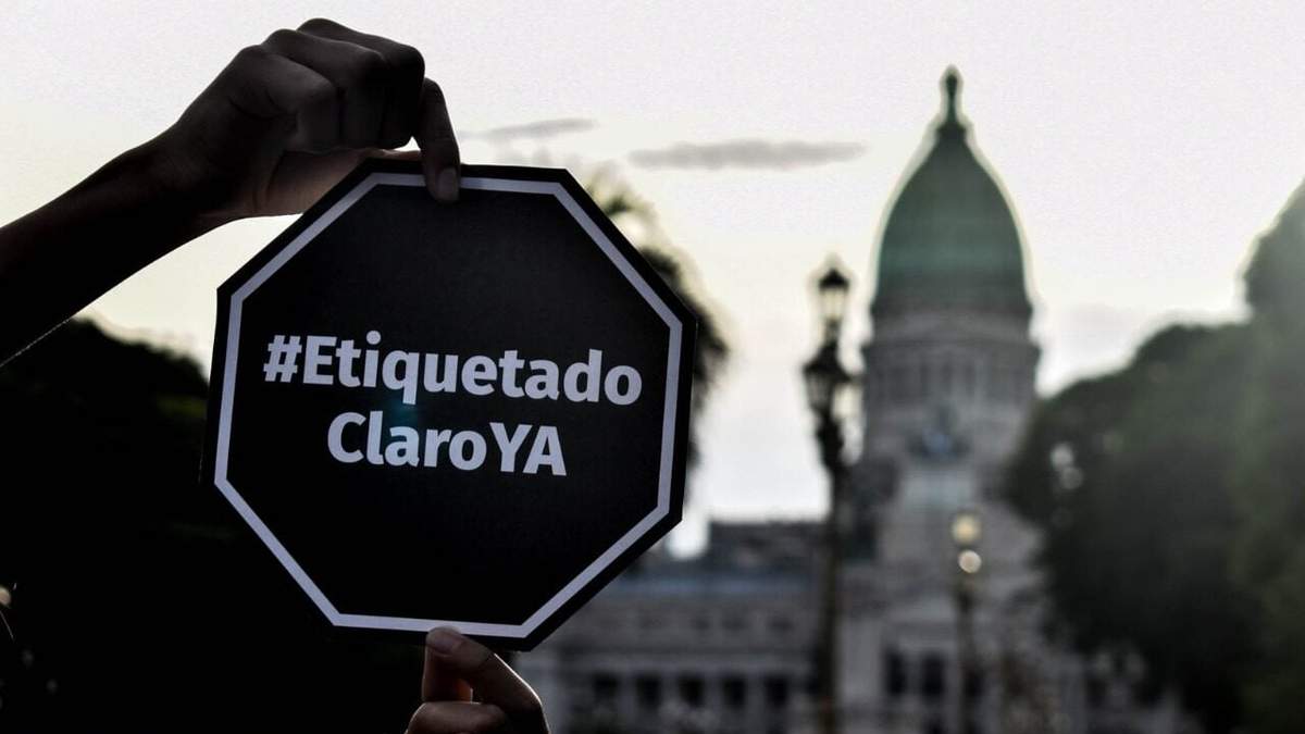 El Congreso debatirá la Ley de etiquetado Frontal. Fuente: (Twitter)