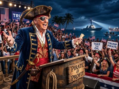 Trump dice que la Marina de EU son como piratas: "es un negocio muy rentable"
