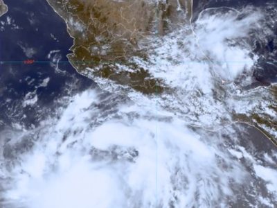 Tormenta tropical "Hilary" se forma frente a la costa sur de México