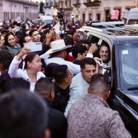 Sheinbaum arranca su maratónica gira con visita a Guanajuato, Aguascalientes y Zacatecas