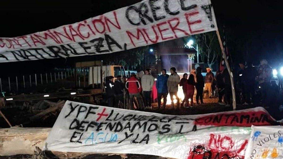 La medida de fuerza inició a las 6:30 de la mañana. Fuente: (Twitter)