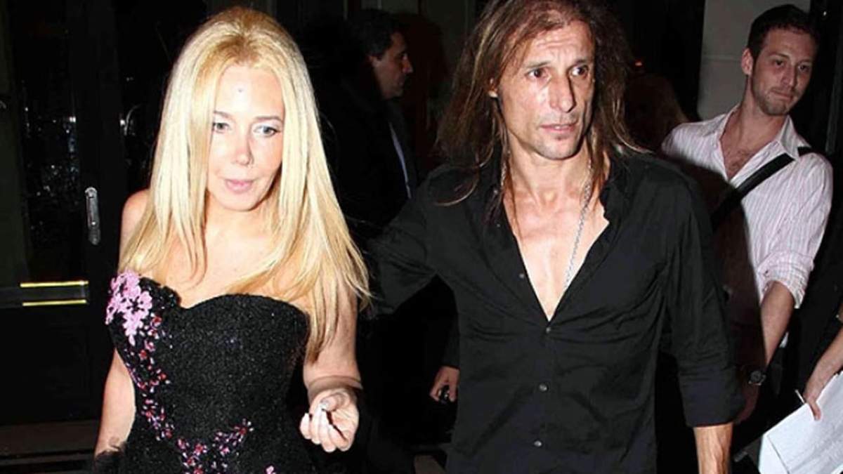 Mariana Nannis y Claudio Paul Caniggia. Fuente: (Instagram)