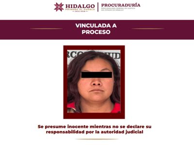 Procesan en Hidalgo a mujer acusada de la muerte a golpes de su hijo, un bebé de un año