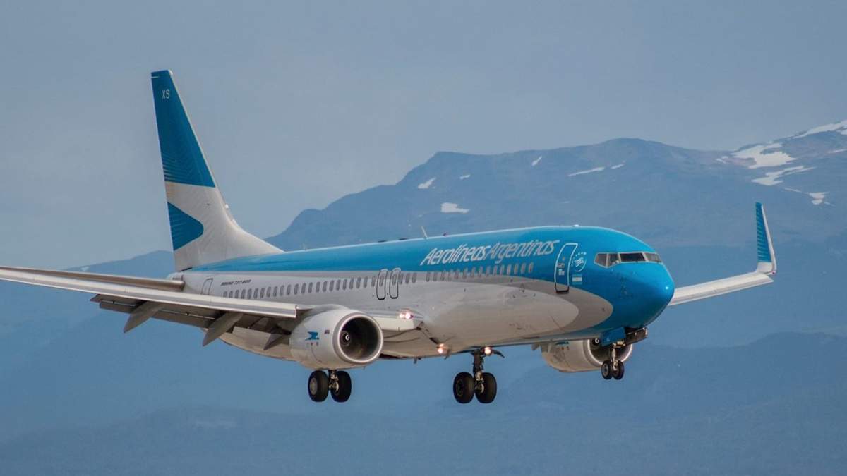 Aerolíneas Argentinas. Fuente: (Twitter)