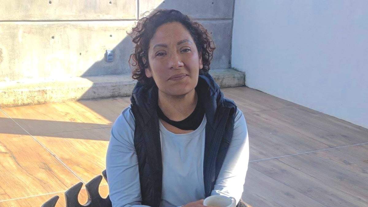 La activista Claudia Uruchurtu