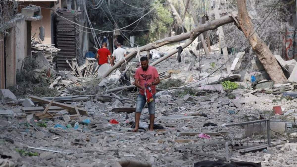 Destrucción por la guerra Israel-Hamás
