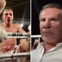 Así reaccionó Julio César Chávez al ver la derrota de su hijo Omar Chávez (Video)