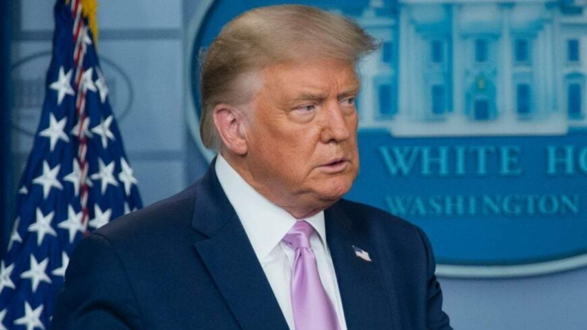 El presidente de Estados Unidos, Donald Trump