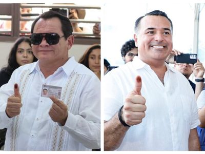 “Huacho” Díaz y Renán Barrera se declaran ganadores en Yucatán