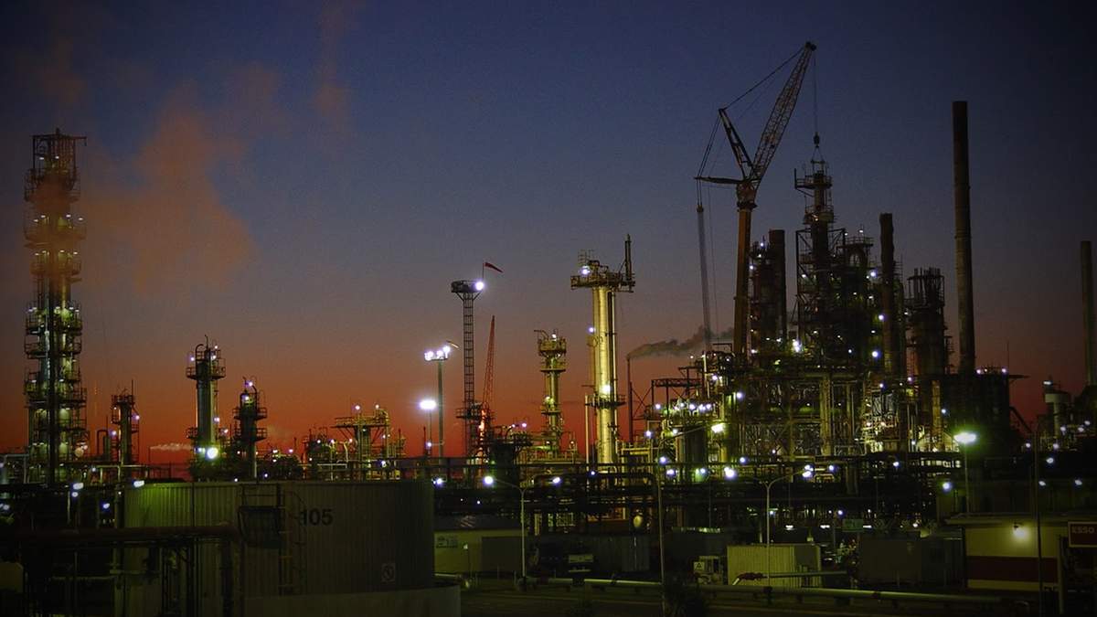 Refinería en Campana (Fuente: Twitter)