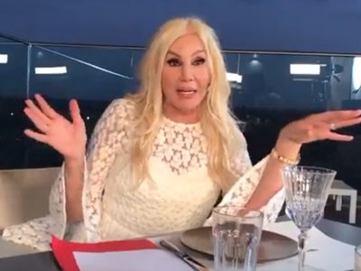 Susana Giménez llama “zurdo de mierda” a AMLO