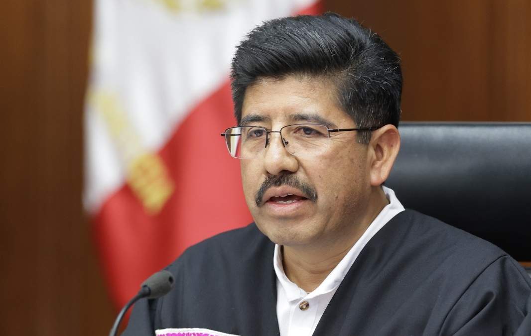 El ministro presidente Hugo Aguilar