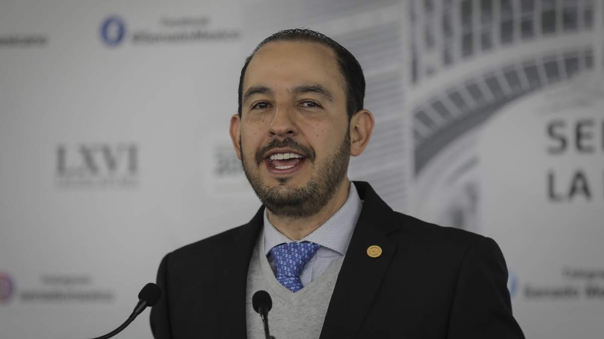 El senador Marko Cortés, líder nacional del PAN