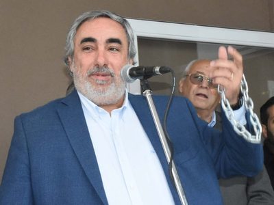 Miguel Fernández destacó "la cordialidad" del encuentro con Axel Kicillof