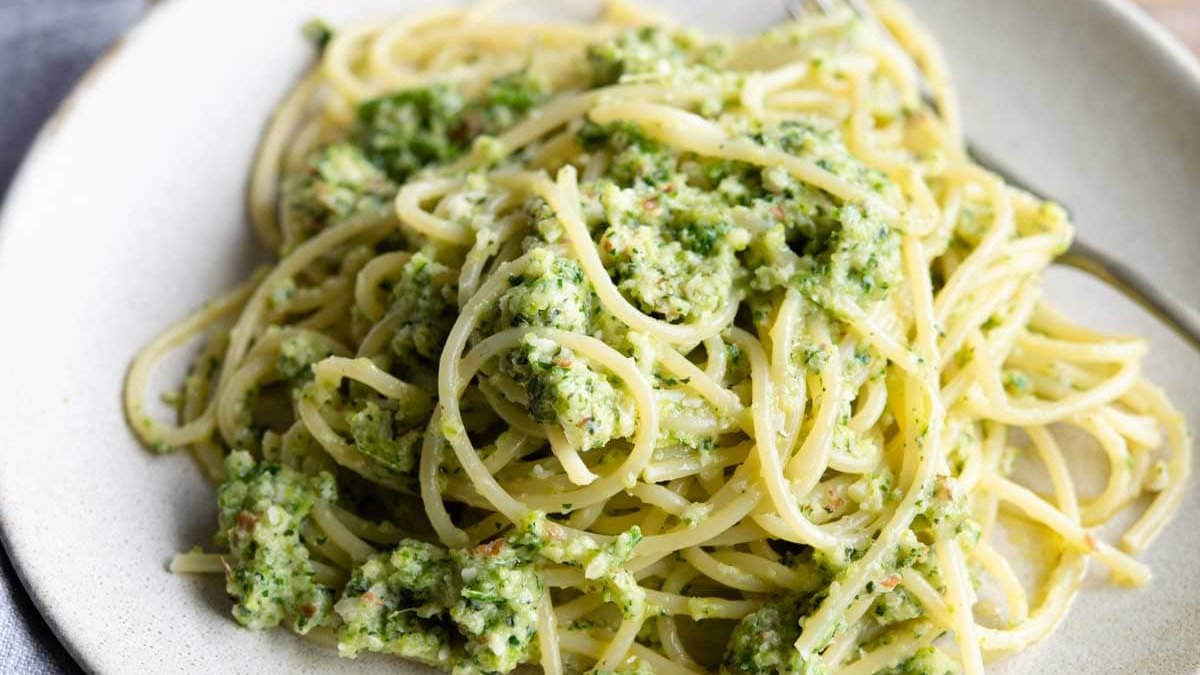 Pesto de zuchinis. Fuente: (Instagram)