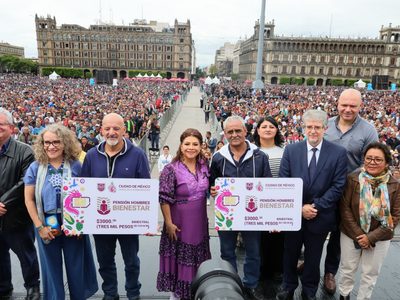 Brugada anuncia nuevo apoyo de 8 mil 500 pesos mensuales; ¿quiénes pueden solicitarlo?