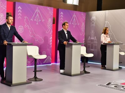 Debate en Veracruz: Yunes acusa corrupción e incompetencia de Nahle; ella lo tilda de “adúltero"
