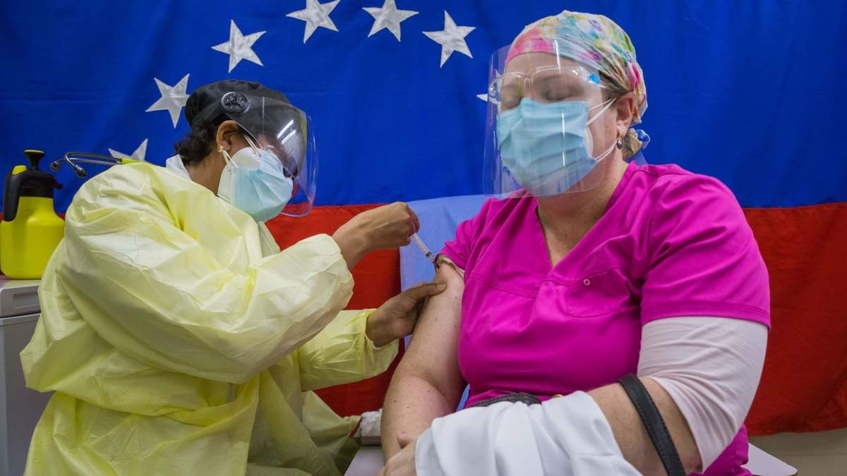 La campaña de vacunación en Venezuela. Fuente: (Twitter)