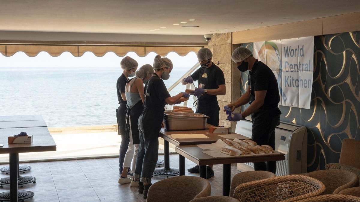 Ayuda humanitaria en Beirut. Fuente; (Instagram)