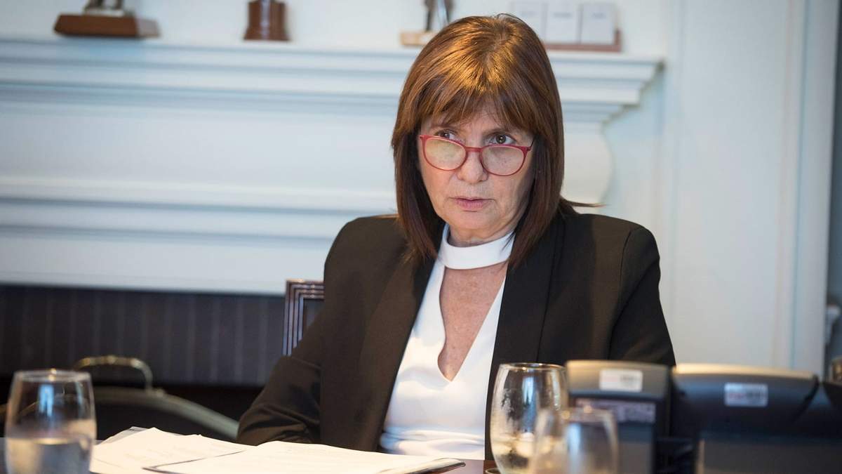 Patricia Bullrich. Fuente: (Twitter)