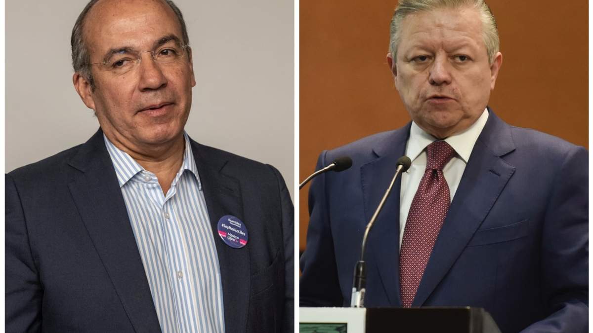 Felipe Calderón y Arturo Zaldívar