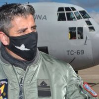 Sueño hecho realidad en Zapala: se fue para ser piloto y volvió en un Hércules