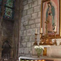 A salvo la capilla de la Virgen de Guadalupe en Notre Dame