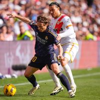 Real Madrid no pasa del empate 1-1 ante el Rayo Vallecano