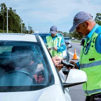 Seguridad Vial sancionó a 159 conductores por alcoholemia en Navidad