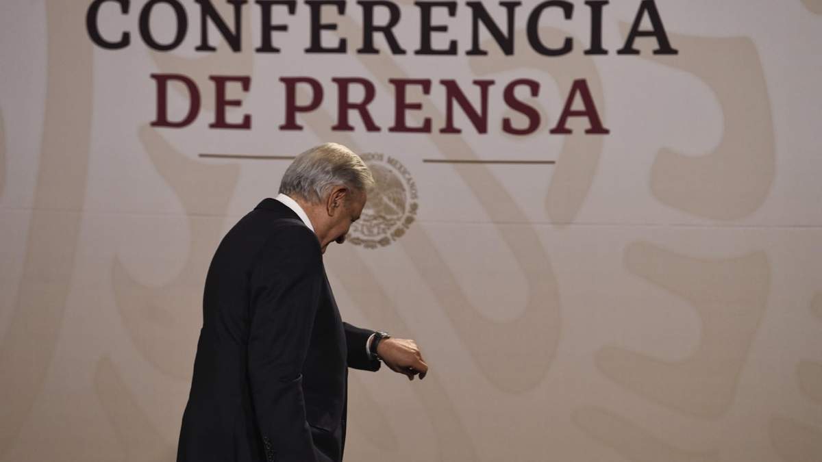 El presidente en Palacio Nacional