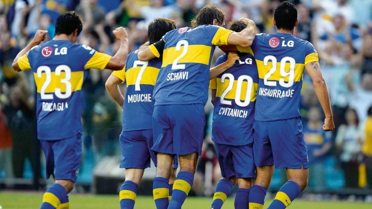 Boca en 2011. Fuente: (Instagram).