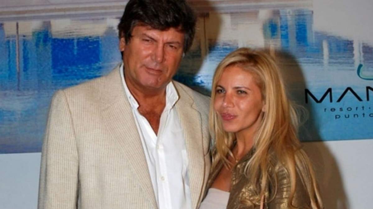 Carlin Calvo y su esposa Carina Galucci. Fuente: (Twitter)