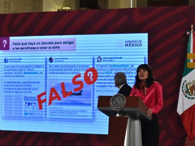 García Vilchis llama "pepenadores de noticias falsas" a los opositores a AMLO