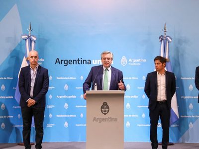 Fuerte respaldo de la oposición a Alberto Fernández por el aislamiento social obligatorio contra el coronavirus