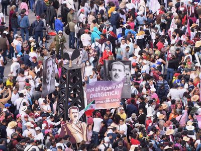 Las “corcholatas presidenciales” acompañan a AMLO en el 85 aniversario de la Expropiación Petrolera