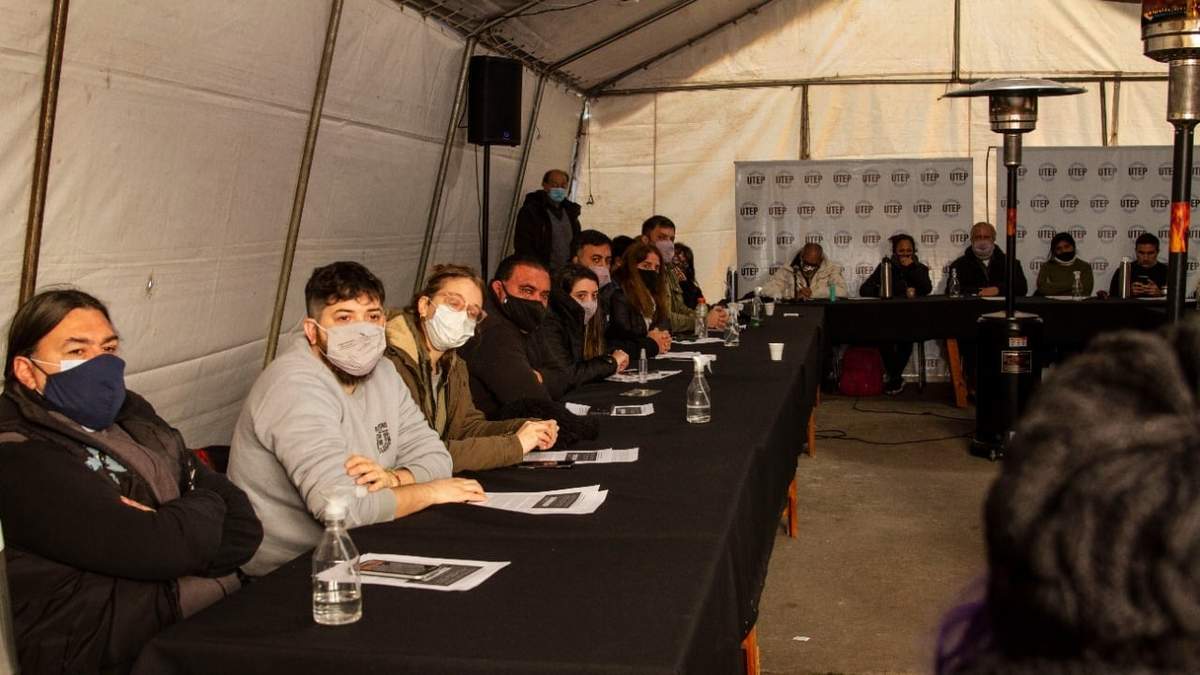 Las asamblea de las organizaciones sociales. Fuente: (Twitter)