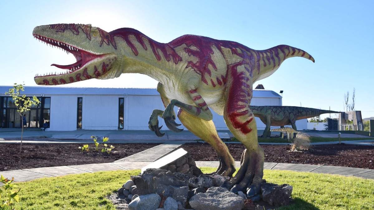 El Museo Paleontológico Municipal “Argentino Urquiza” de Rincón de los Sauces. Fuente: (Twitter)