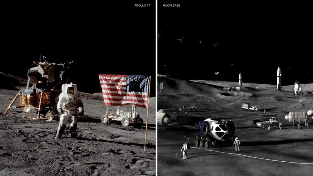 La NASA presentó un plan para una base en la Luna